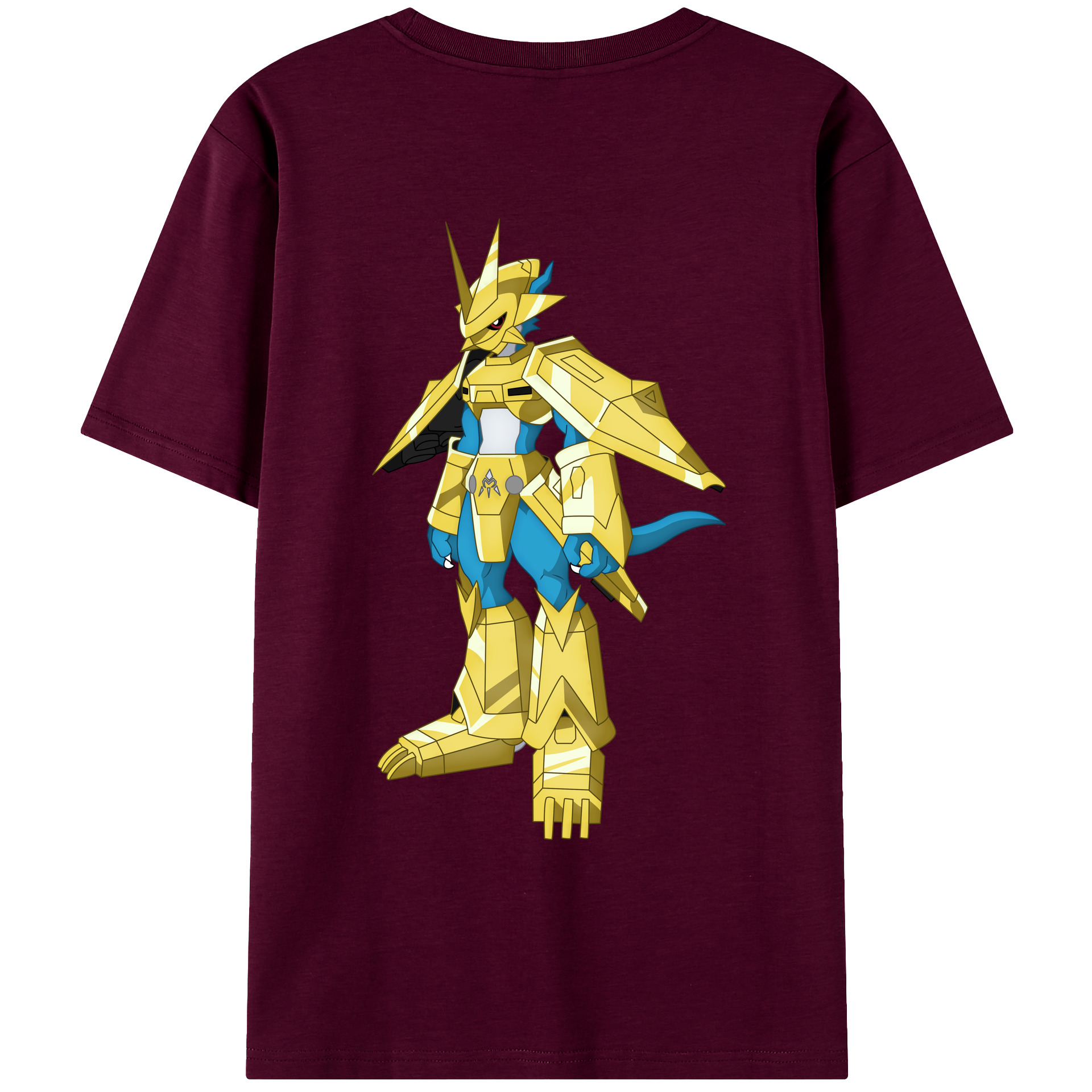 （画像用） Digimon デジタルモンスター/デジモン レディース半袖Tシャツ(バックプリント)